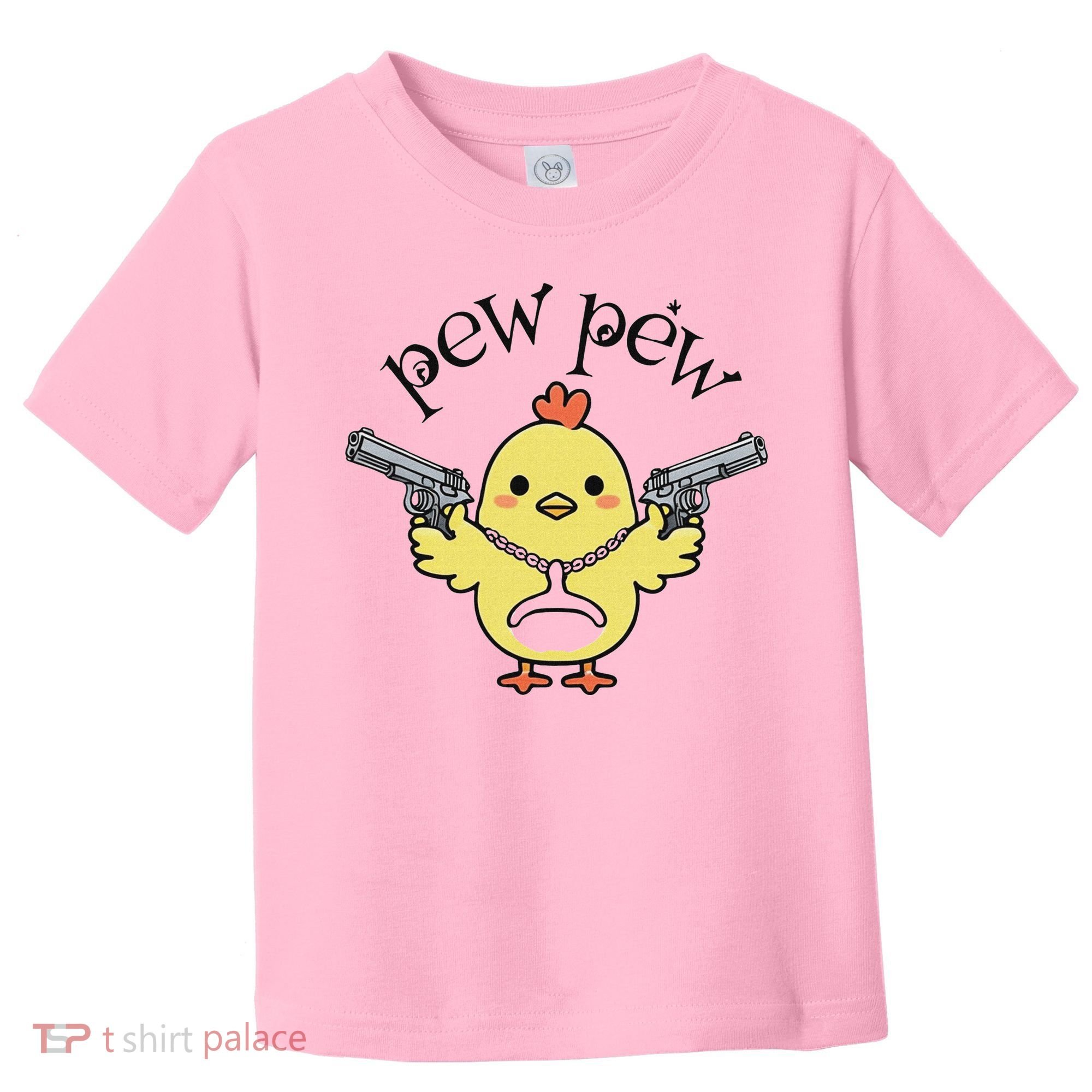 Pew Pew Chick Toddler T-Shirt