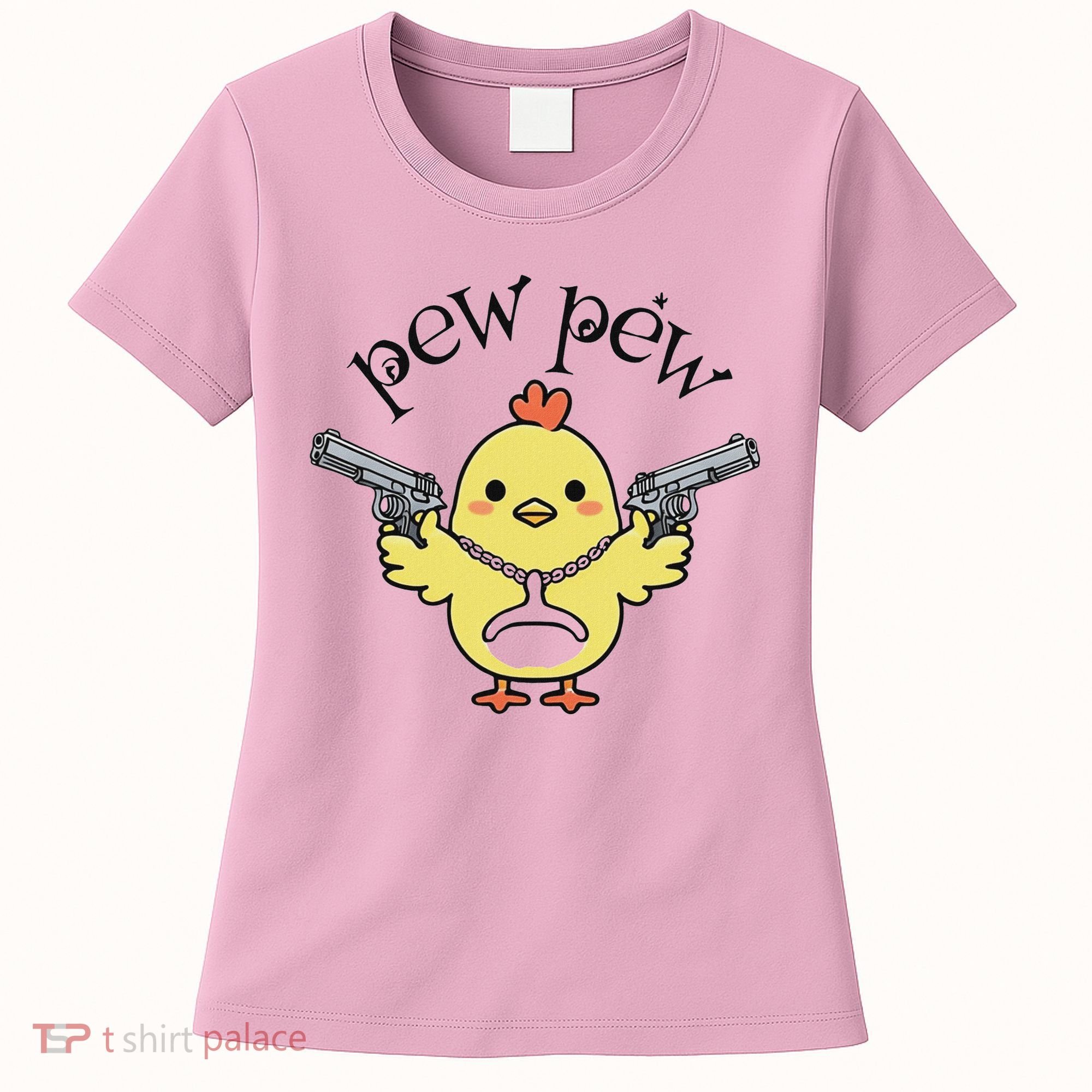 Pew Pew Chick Women's T-Shirt