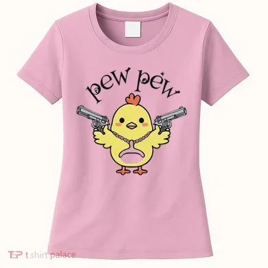 Pew Pew Chick Women's T-Shirt