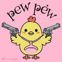 Pew Pew Chick Kids Hoodie thumb 5