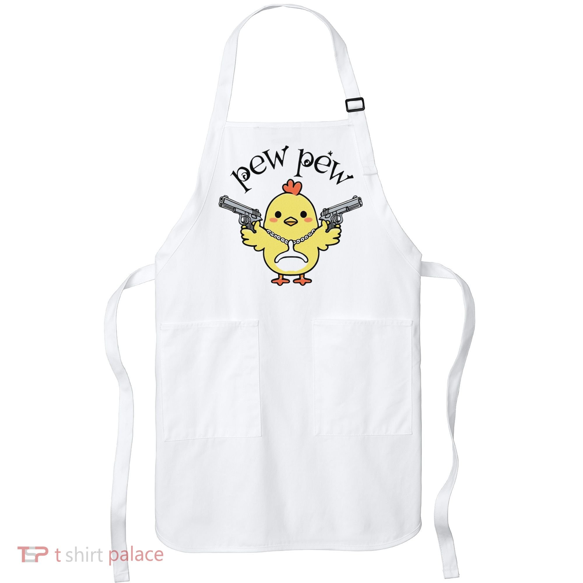 Pew Pew Chick Apron