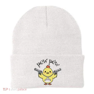 Pew Pew Chick Beanie