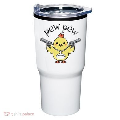 Pew Pew Chick Tumbler