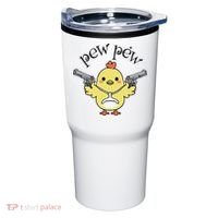 Pew Pew Chick Tumbler thumb 0