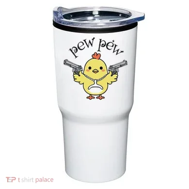 Pew Pew Chick Tumbler
