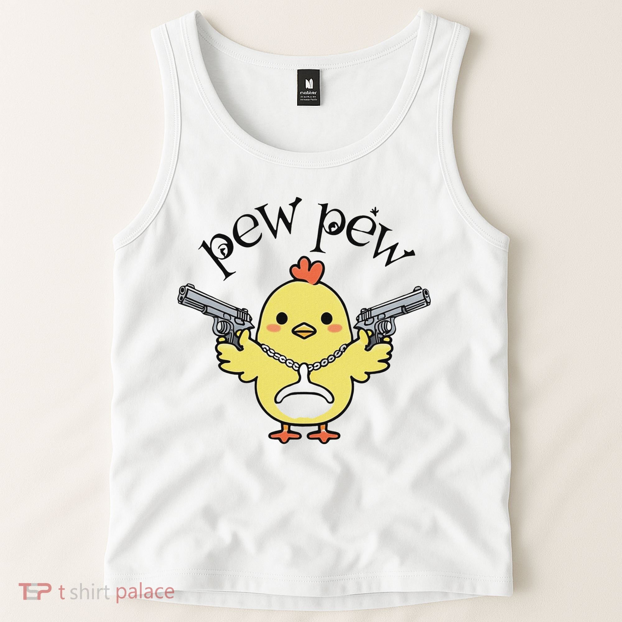 Pew Pew Chick Tank Top