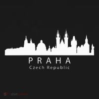 Praha Prague Czech Republic Skyline Sweatshirt thumb 3