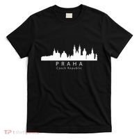 Praha Prague Czech Republic Skyline T-Shirt thumb 0