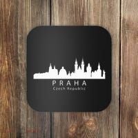 Praha Prague Czech Republic Skyline Coaster thumb 0