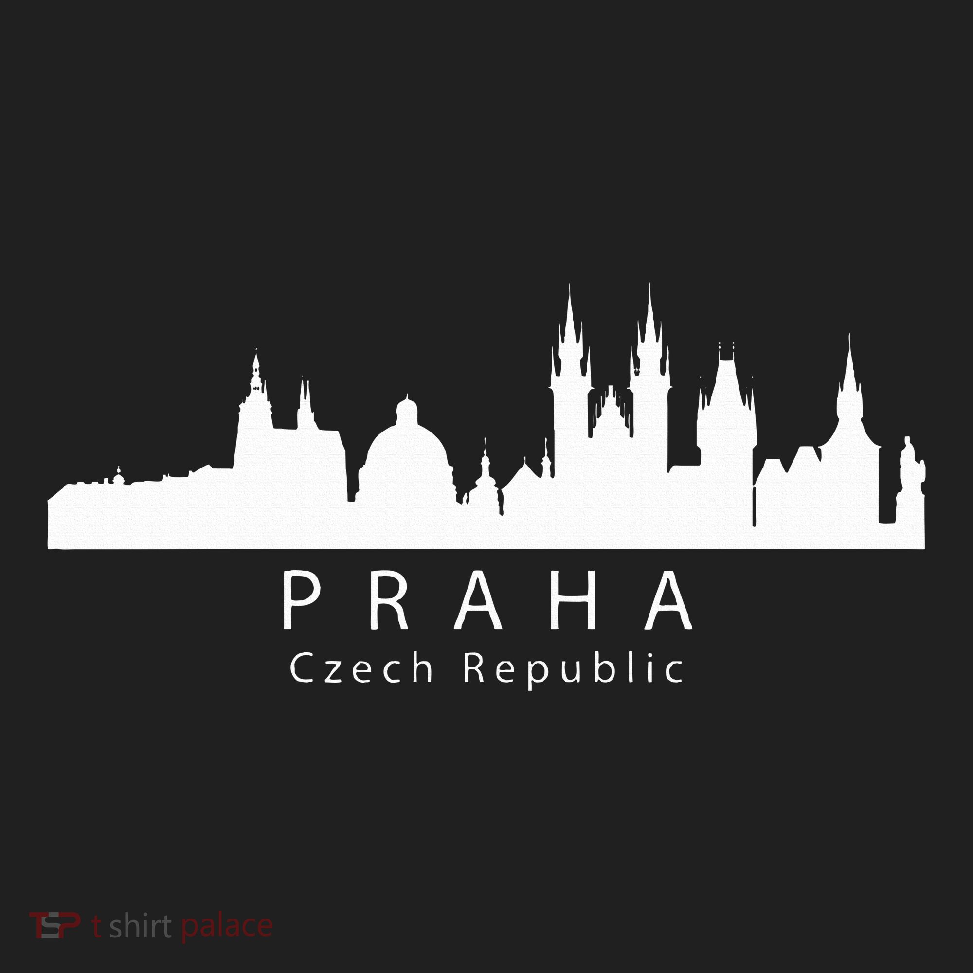 Praha Prague Czech Republic Skyline Tumbler