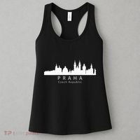 Praha Prague Czech Republic Skyline Women's Tank Top thumb 3