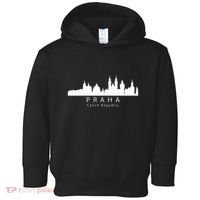 Praha Prague Czech Republic Skyline Toddler Hoodie thumb 0