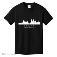 Praha Prague Czech Republic Skyline Kids T-Shirt thumb 0