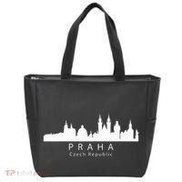 Praha Prague Czech Republic Skyline Tote Bag thumb 0