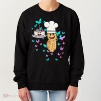 Peanut Peanuts Cream Cake Birthday Greetings Nut Women's Sweatshirt thumb 0