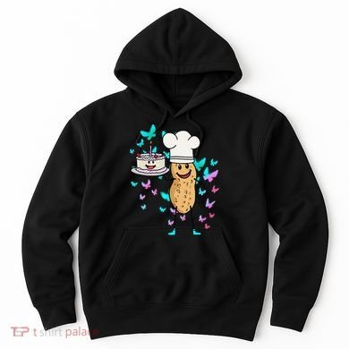 Peanut Peanuts Cream Cake Birthday Greetings Nut Hoodie