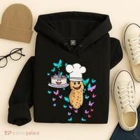 Peanut Peanuts Cream Cake Birthday Greetings Nut Hoodie thumb 4