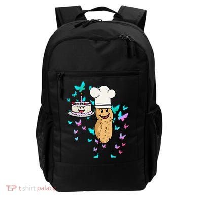 Peanut Peanuts Cream Cake Birthday Greetings Nut Backpack