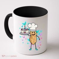 Peanut Peanuts Cream Cake Birthday Greetings Nut Coffee Mug thumb 0
