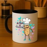 Peanut Peanuts Cream Cake Birthday Greetings Nut Coffee Mug thumb 4