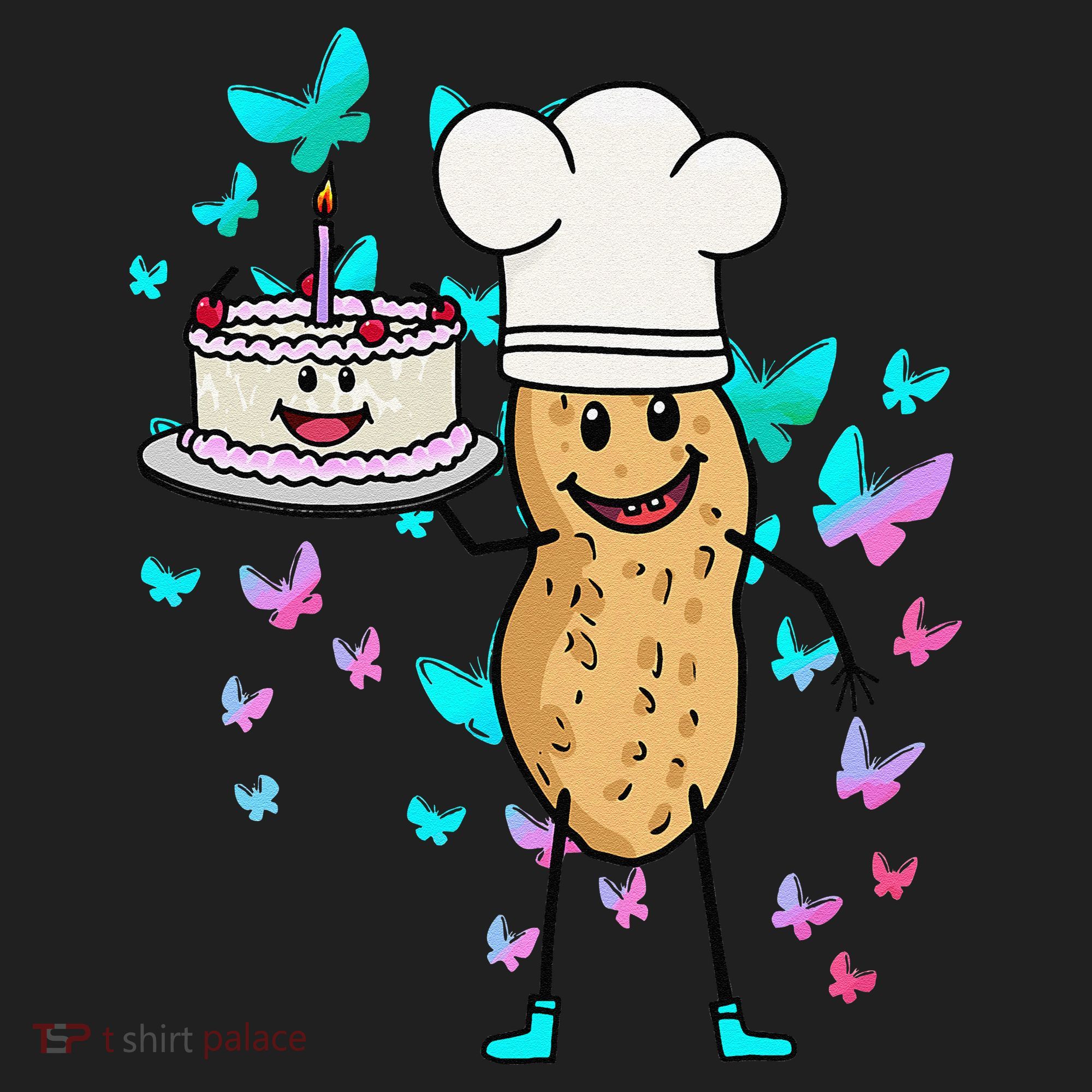 Peanut Peanuts Cream Cake Birthday Greetings Nut Beanie