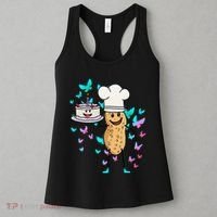 Peanut Peanuts Cream Cake Birthday Greetings Nut Women's Tank Top thumb 3