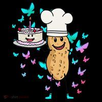 Peanut Peanuts Cream Cake Birthday Greetings Nut Toddler Hoodie thumb 2