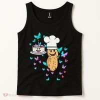 Peanut Peanuts Cream Cake Birthday Greetings Nut Tank Top thumb 2