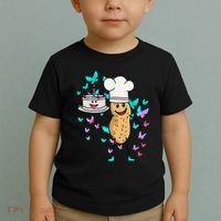 Peanut Peanuts Cream Cake Birthday Greetings Nut Toddler T-Shirt thumb 2