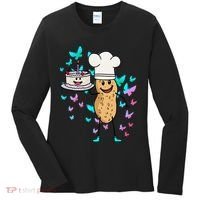 Peanut Peanuts Cream Cake Birthday Greetings Nut Women's Long Sleeve Shirt thumb 0
