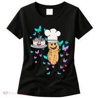 Peanut Peanuts Cream Cake Birthday Greetings Nut Women's T-Shirt thumb 0