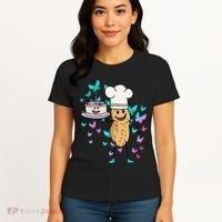 Peanut Peanuts Cream Cake Birthday Greetings Nut Women's T-Shirt thumb 4