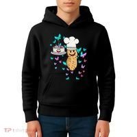 Peanut Peanuts Cream Cake Birthday Greetings Nut Kids Hoodie thumb 4