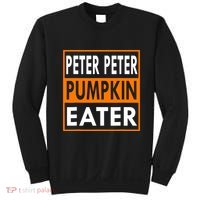 Peter Pumpkin Costume Eater For Couples Matching Halloween Sweatshirt thumb 0