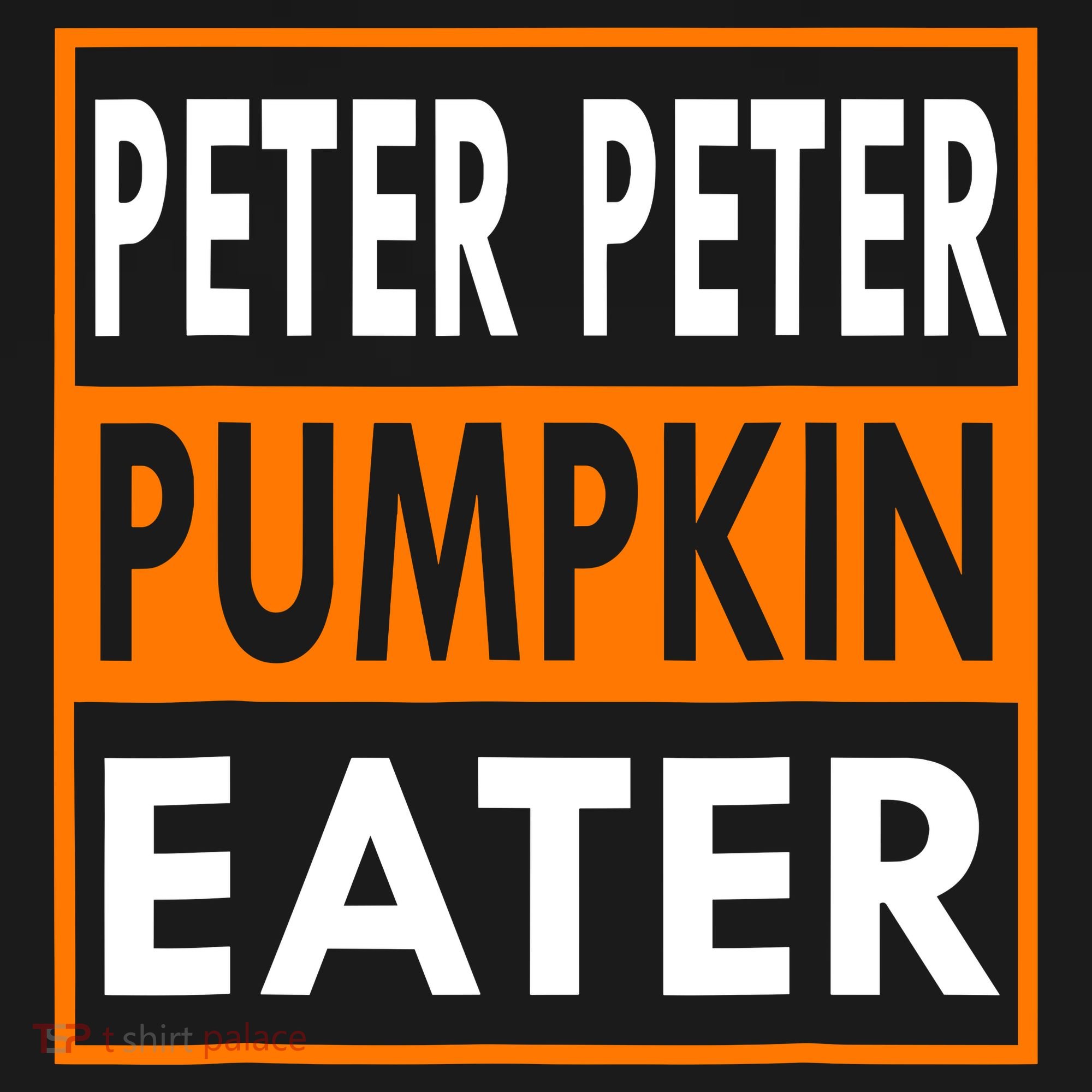 Peter Pumpkin Costume Eater For Couples Matching Halloween Sweatshirt