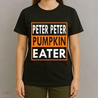 Peter Pumpkin Costume Eater For Couples Matching Halloween T-Shirt thumb 4