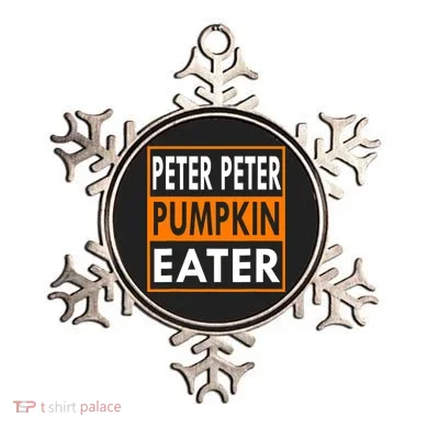 Peter Pumpkin Costume Eater For Couples Matching Halloween Ornament