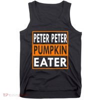 Peter Pumpkin Costume Eater For Couples Matching Halloween Tank Top thumb 0
