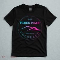 Pikes Peak Colorado Retro Mountain Adventure T-Shirt thumb 5