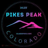 Pikes Peak Colorado Retro Mountain Adventure T-Shirt thumb 7