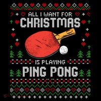 Ping Pong Christmas Table Tennis Player Ugly Xmas Gift Coffee Mug thumb 5