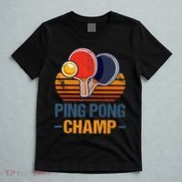 Ping Pong Champ Table Tennis Player Athlete Coach Champion T-Shirt thumb 5