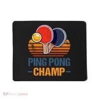 Ping Pong Champ Table Tennis Player Athlete Coach Champion Mousepad thumb 0