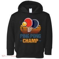 Ping Pong Champ Table Tennis Player Athlete Coach Champion Toddler Hoodie thumb 0