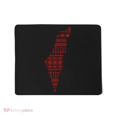 Palestine Palestinian Cross Stitch Map Mousepad
