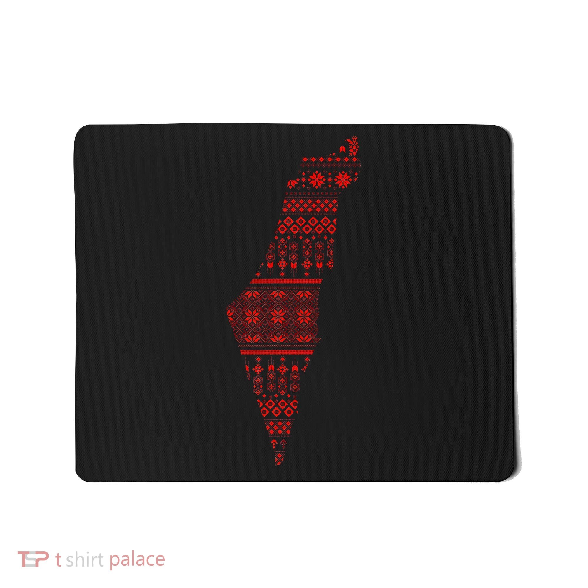 Palestine Palestinian Cross Stitch Map Mousepad