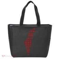 Palestine Palestinian Cross Stitch Map Tote Bag thumb 0
