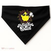Pickleball Pickleball Chick Pickleball Lover USA-Made Doggie Bandana thumb 0