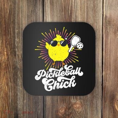 Pickleball Pickleball Chick Pickleball Lover Coaster