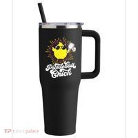 Pickleball Pickleball Chick Pickleball Lover 40oz Vacuum Insulated Stainless Steel Travel Tumbler thumb 0